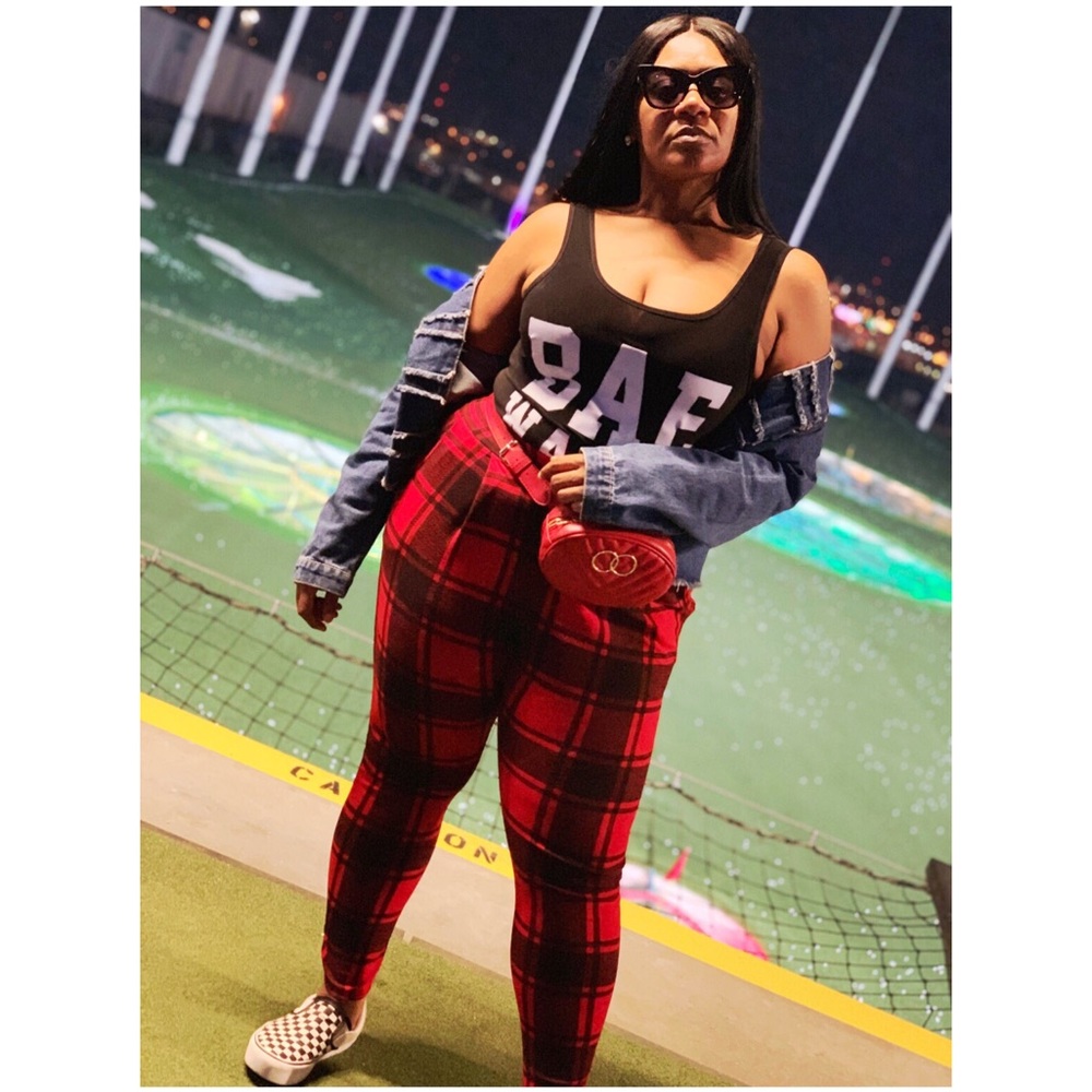 Plaid Trousers